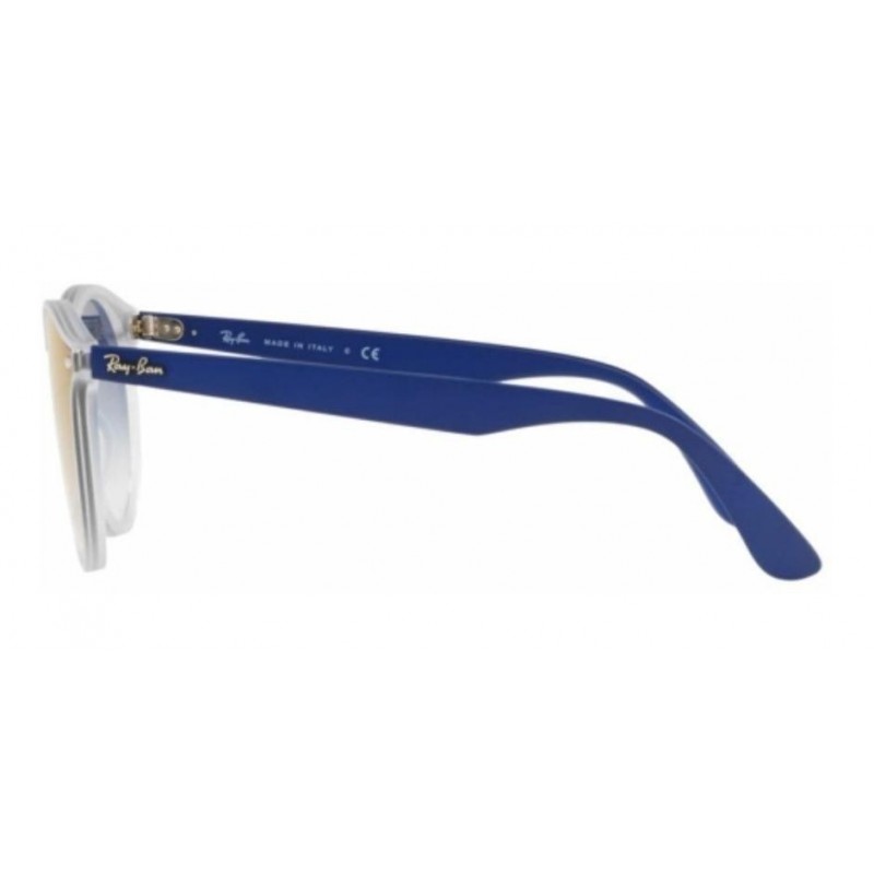 Lentes de sol Ray Ban Rb4380n 6356x0 Round Blaze Acetato Original Icon