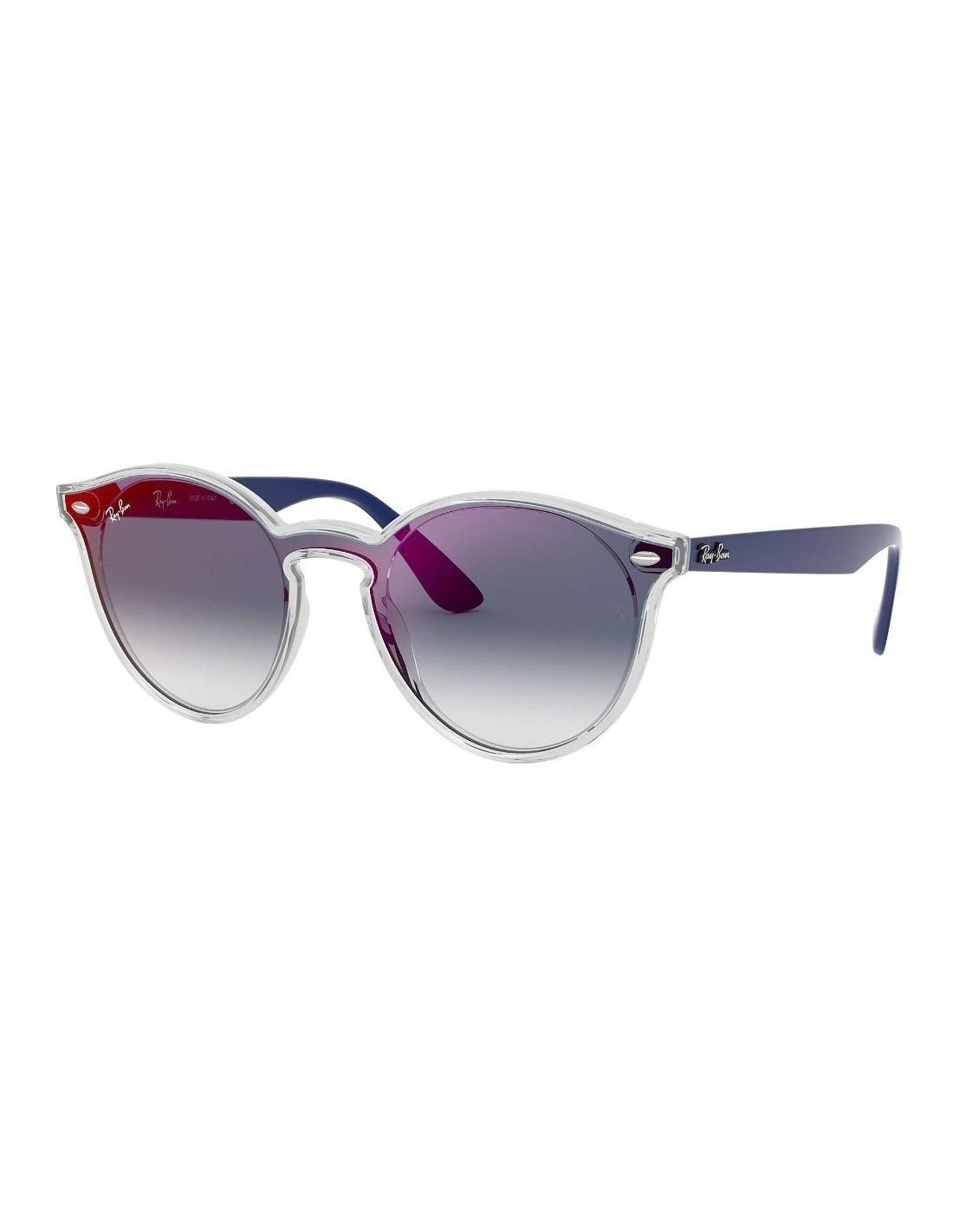 Lentes de sol Ray Ban Rb4380n 6356x0 Round Blaze Acetato Original Icon