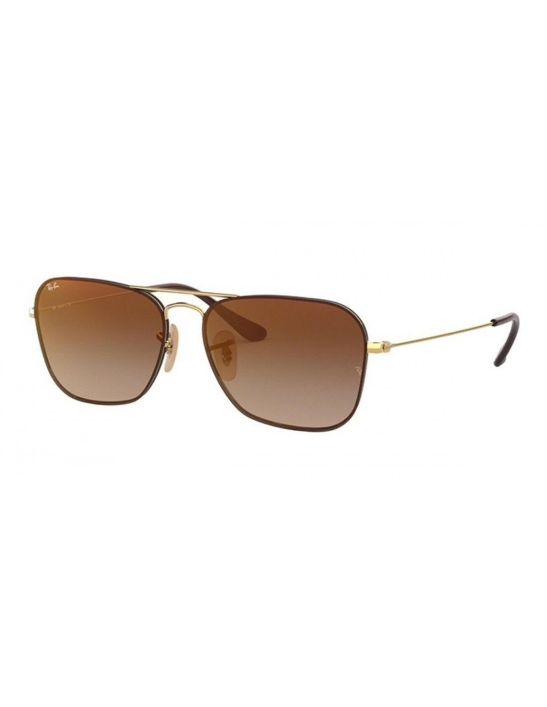 Lentes de sol Ray Ban Rb3603 001/s0 Caravan Cafe Degradado Dorado Original
