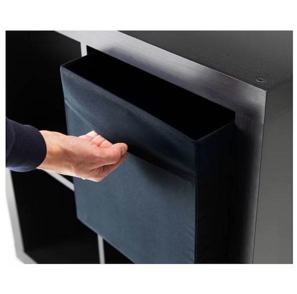 Drona Caja Ikea  33X38X33 Color Negro 1-P.