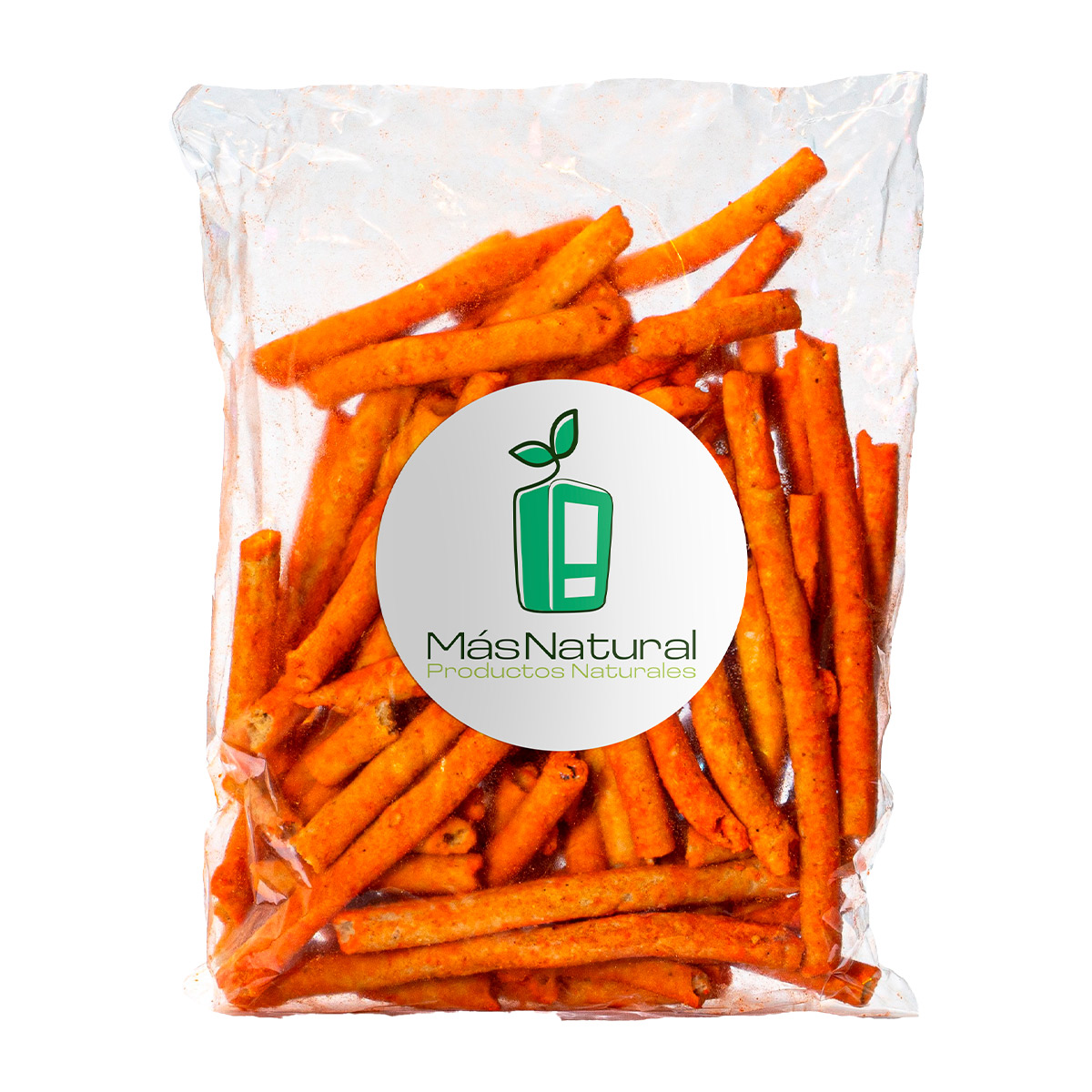 Churros de Amaranto Horneados sabor Queso sin gluten set de bolsas individuales Más Natural	
