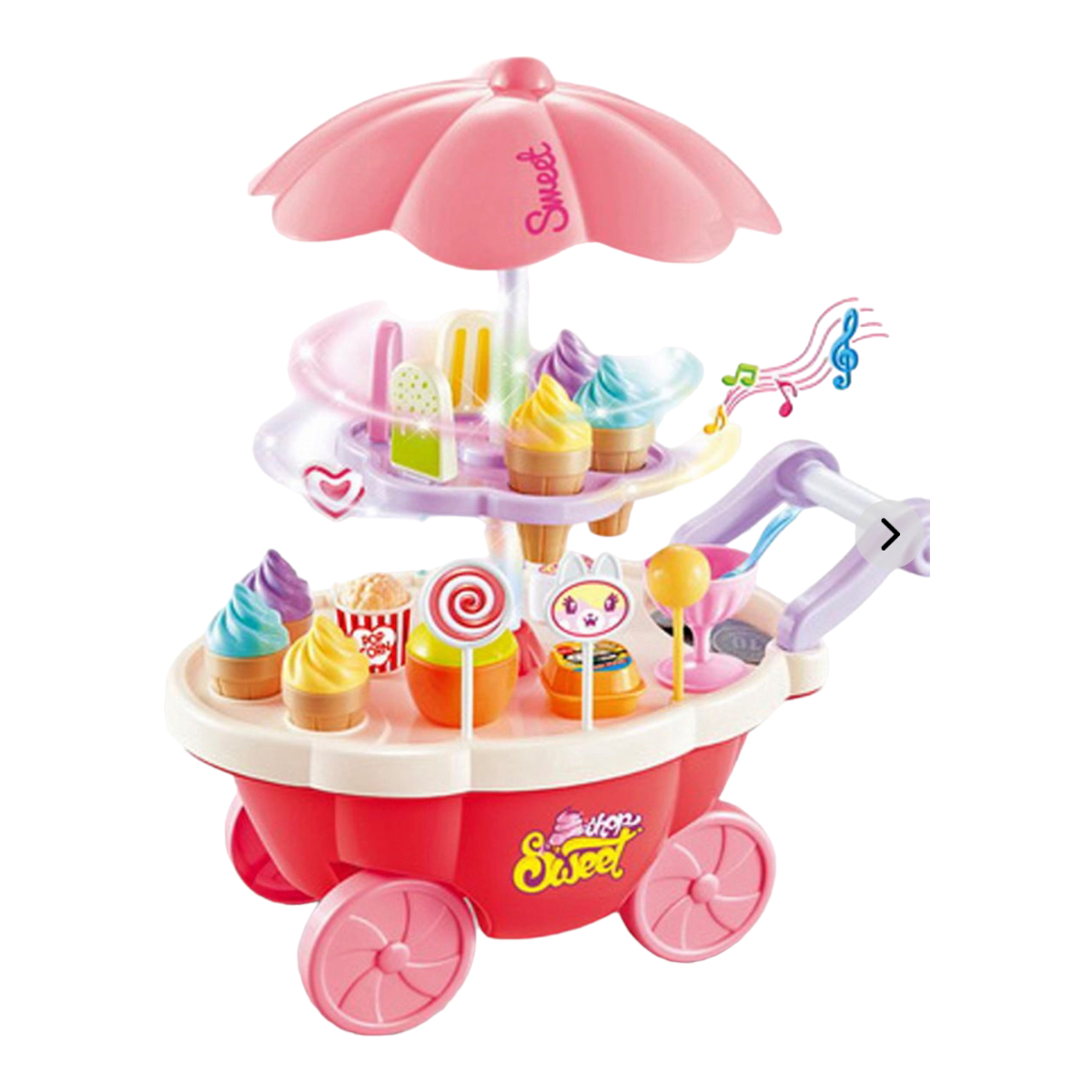 Set Carrito Helados Toy Town Juguete Infantil.