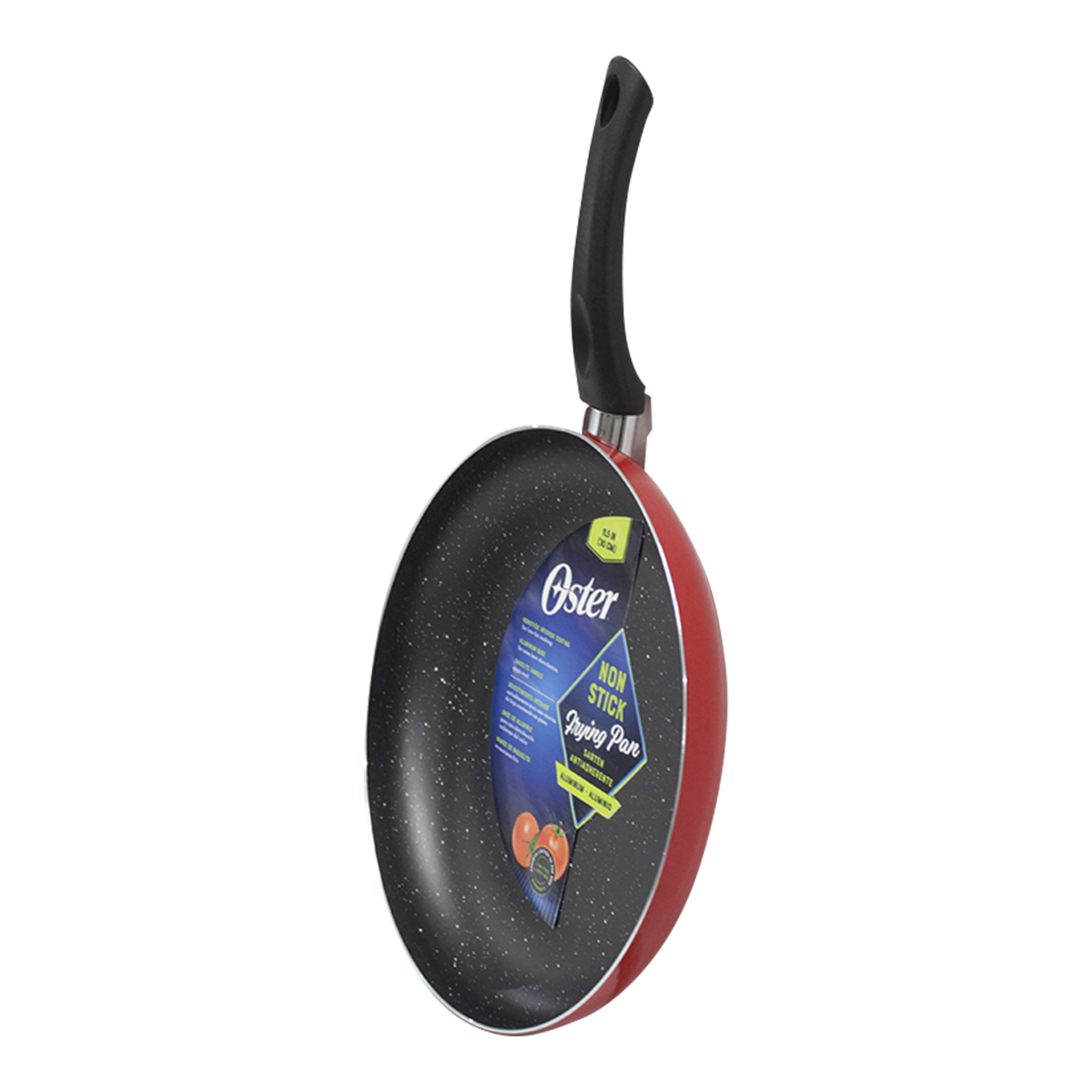 SARTEN ANTIHADERENTE ROJO LUNETAS 20 CM OSTER .