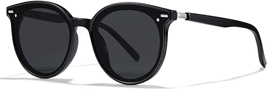Cyxus Lentes de Sol para Mujeres, Lentes Polarizados Mujeres Lente Retro Protección UV para Conducir, Viajar, Compras.
