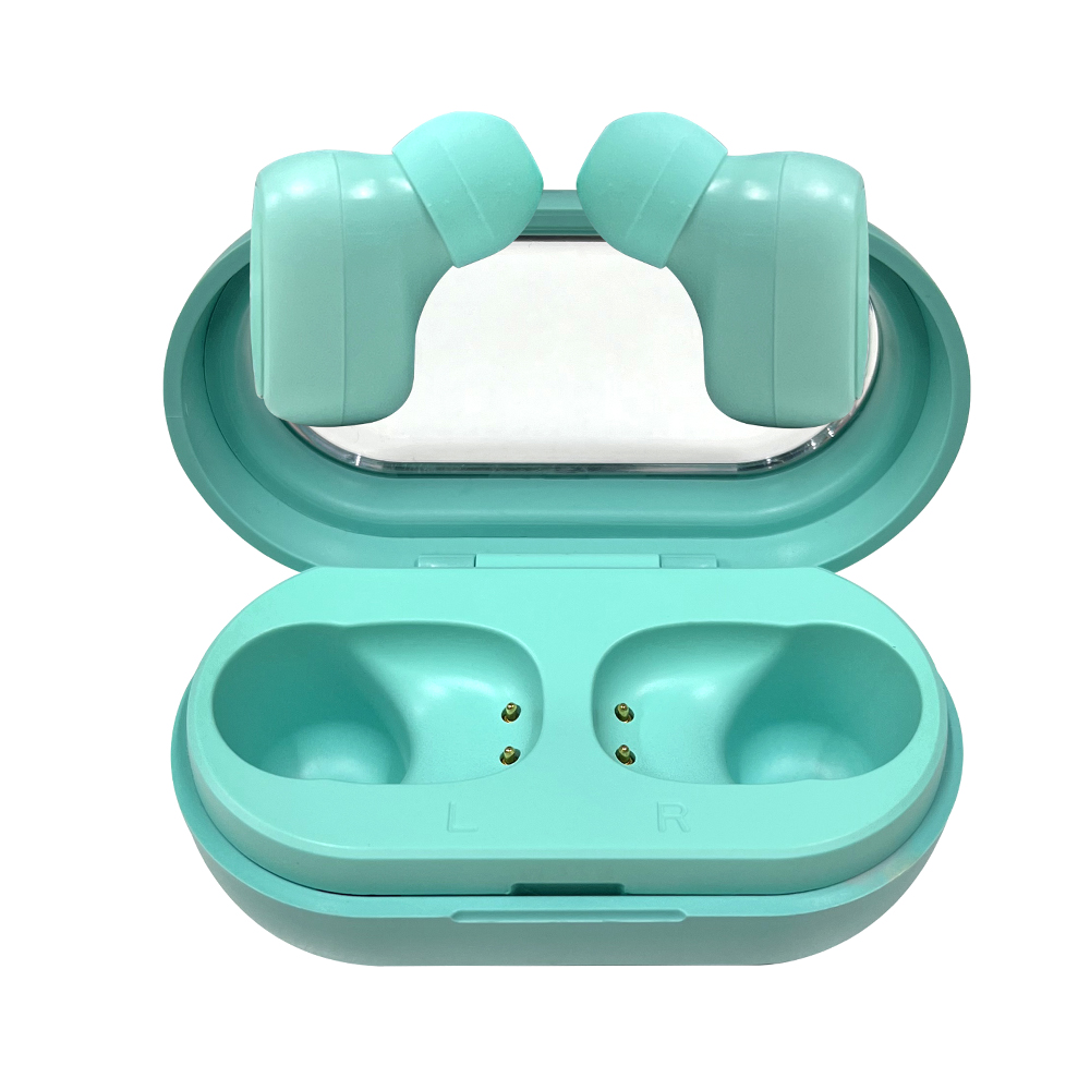 Audífonos TWS Dux T2GO Color Menta.