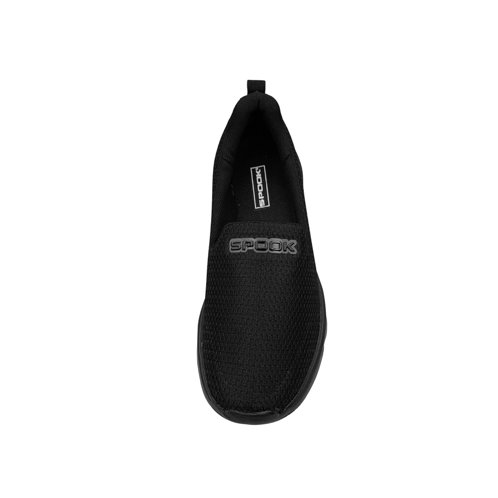 Tenis Cómodos Ligeros Para Dama Spook 1130 Color Negro.