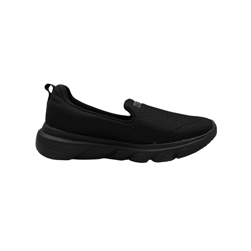 Tenis Cómodos Ligeros Para Dama Spook 1130 Color Negro.