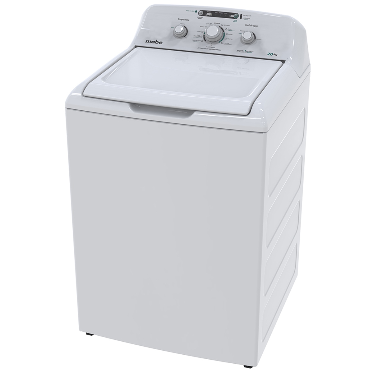 Lavadora Automática Mabe LMA70213CBAB 20KG Blanco ORTY ENTREGA SÓLO VÁLIDA EN LA CIUDAD DE MÉXICO Y ZONA METROPOLITANA.