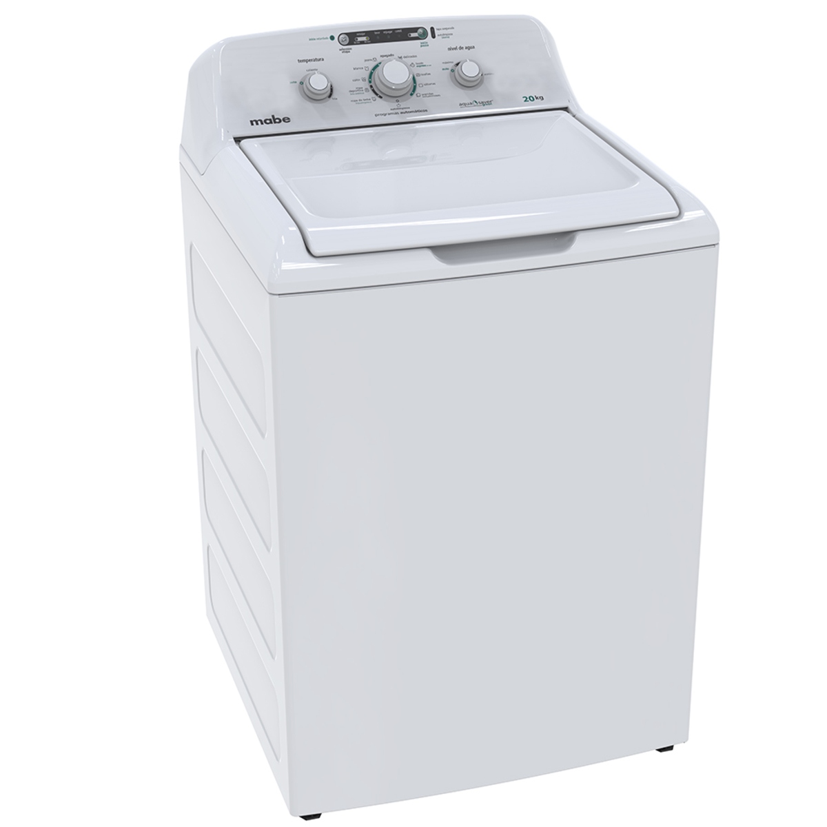 Lavadora Automática Mabe LMA70213CBAB 20KG Blanco ORTY ENTREGA SÓLO VÁLIDA EN LA CIUDAD DE MÉXICO Y ZONA METROPOLITANA.