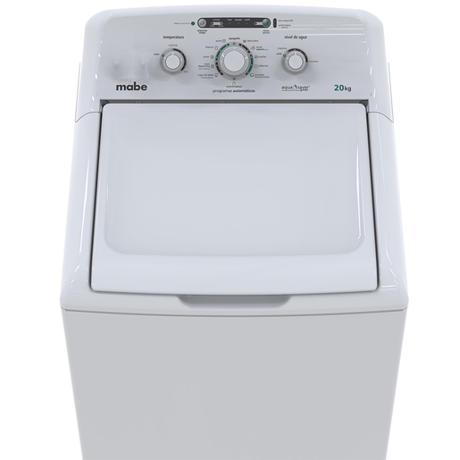 Lavadora Automática Mabe LMA70213CBAB 20KG Blanco ORTY ENTREGA SÓLO VÁLIDA EN LA CIUDAD DE MÉXICO Y ZONA METROPOLITANA.
