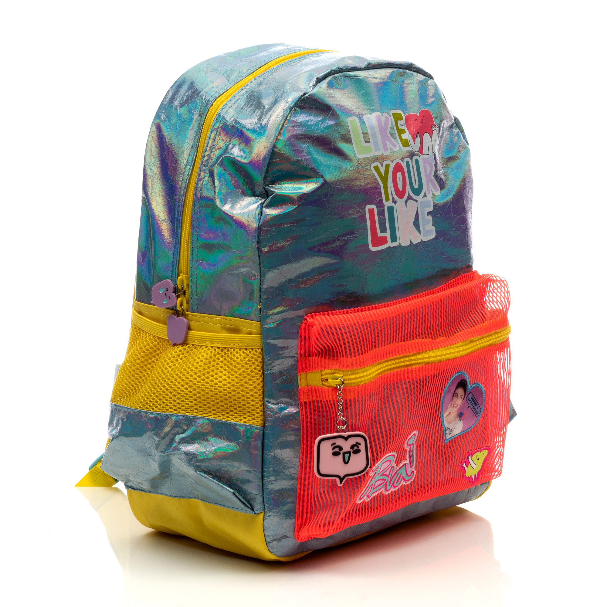 Mochila de Bía Iridiscente con Textura