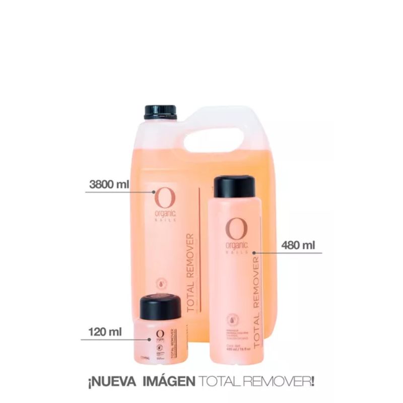 Organic Nails Total Remover 3.8L.