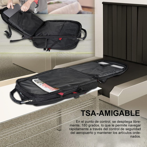 Mochila De Viaje Yorepek Rs-a1 Para Laptop 17'' Escolar Antirrobo Impermeable 50L Negra