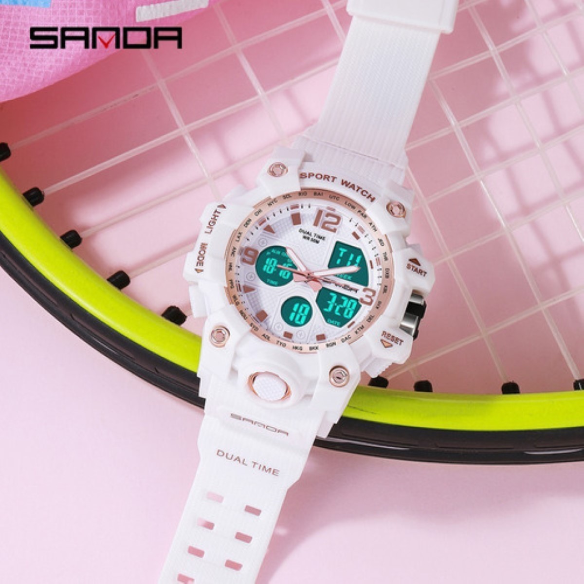 Reloj Para Mujer impermeable Blanco