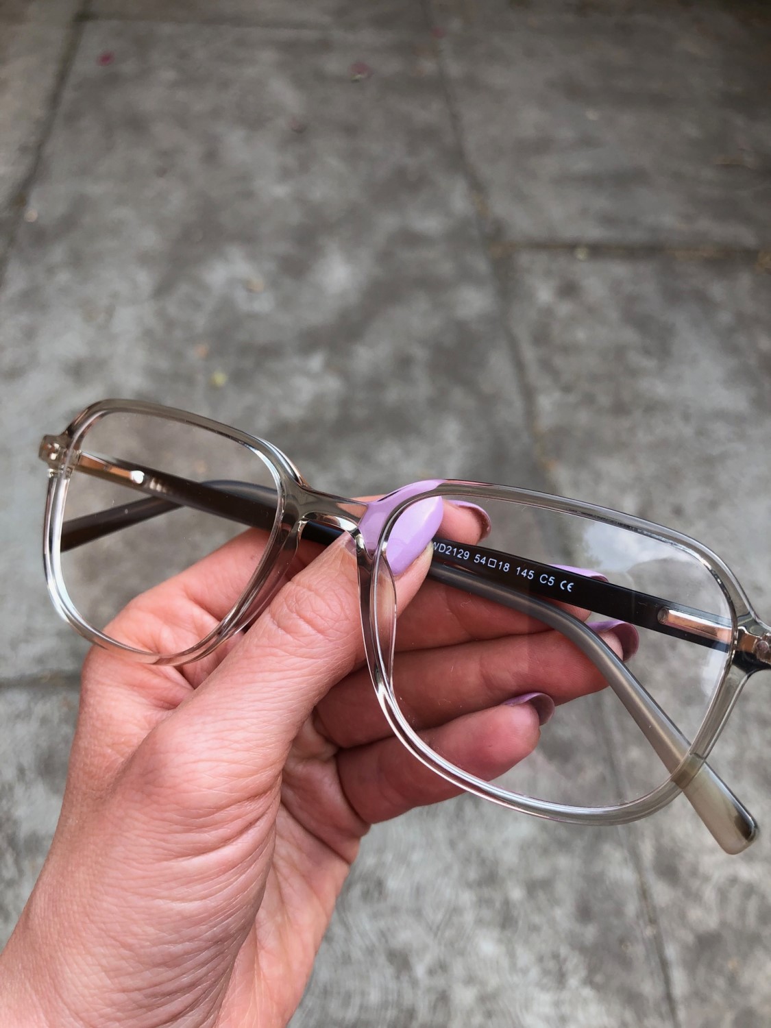 Lentes Ópticos Paula Armazón Acetato Transparente Rebel