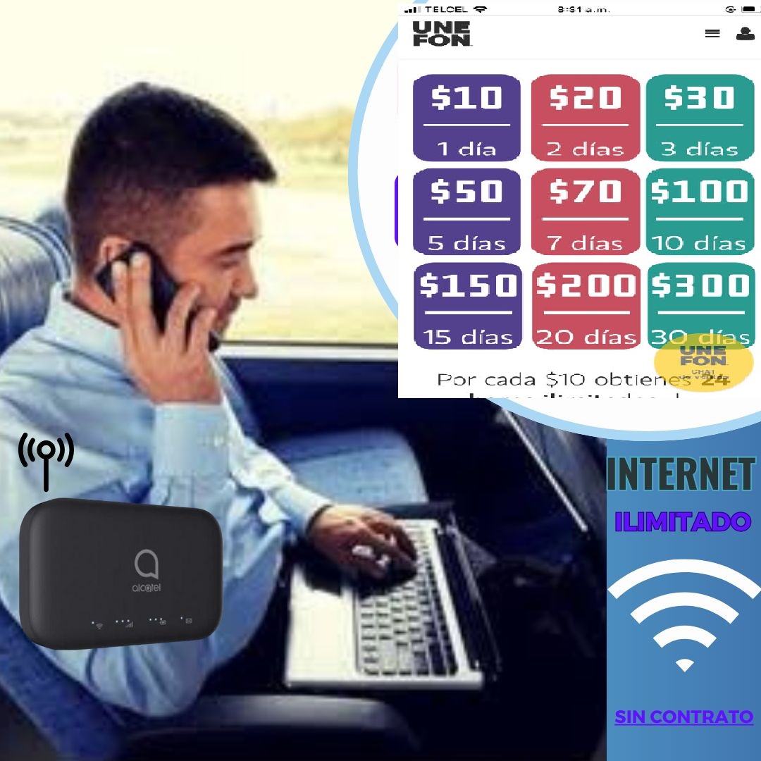 MODEM PORTATIL ILIMITADO