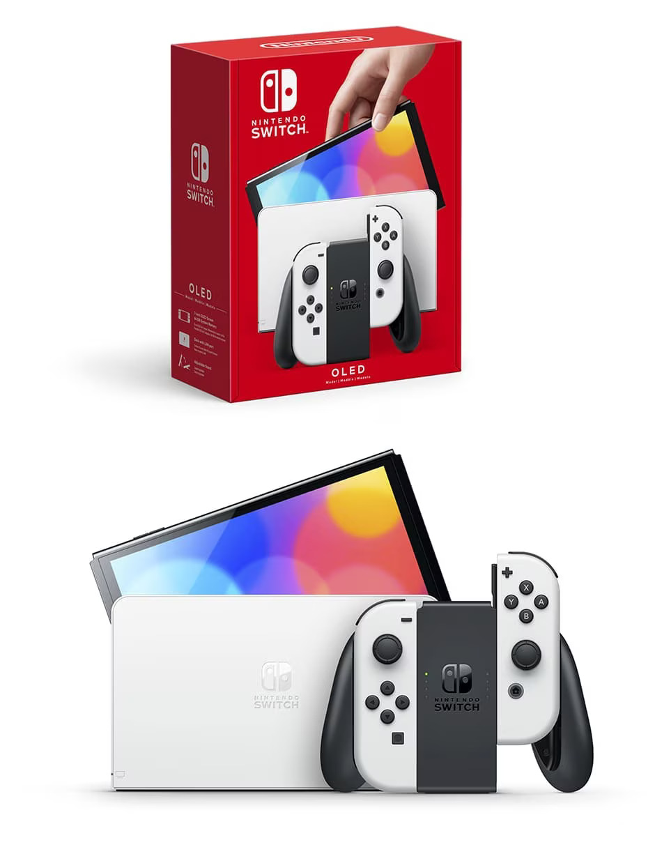 Nintendo Switch OLED 64 GB Edición Standard Blanco