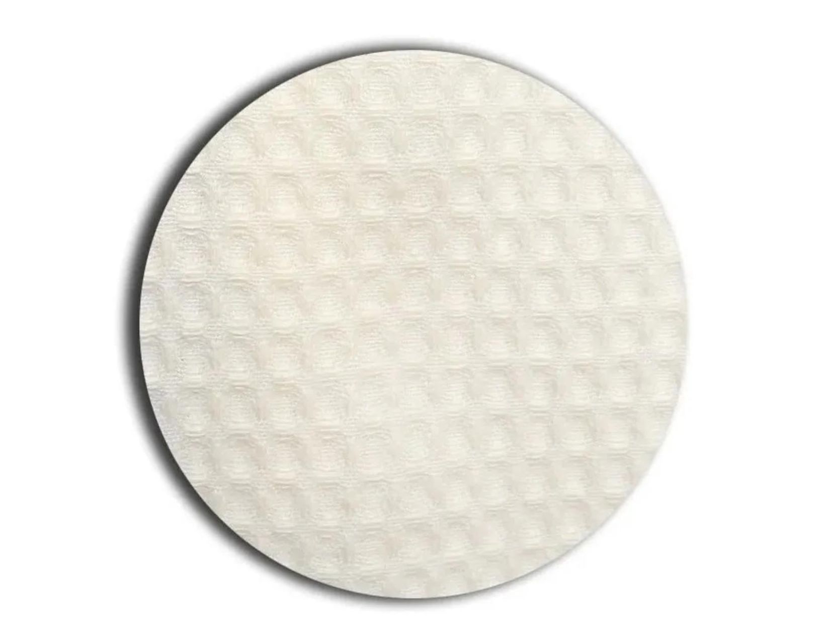 Cobija Tipo Waffle 100% Algodon 90x110cm sabana para bebé beige.