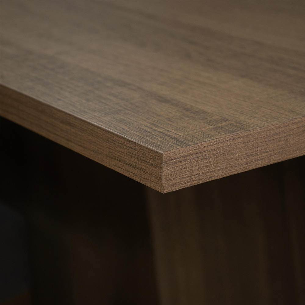 Conjunto de Comedor Madesa Maris Mesa con Tapa de Madera con 6 Sillas Rústico/Lirio Beige
