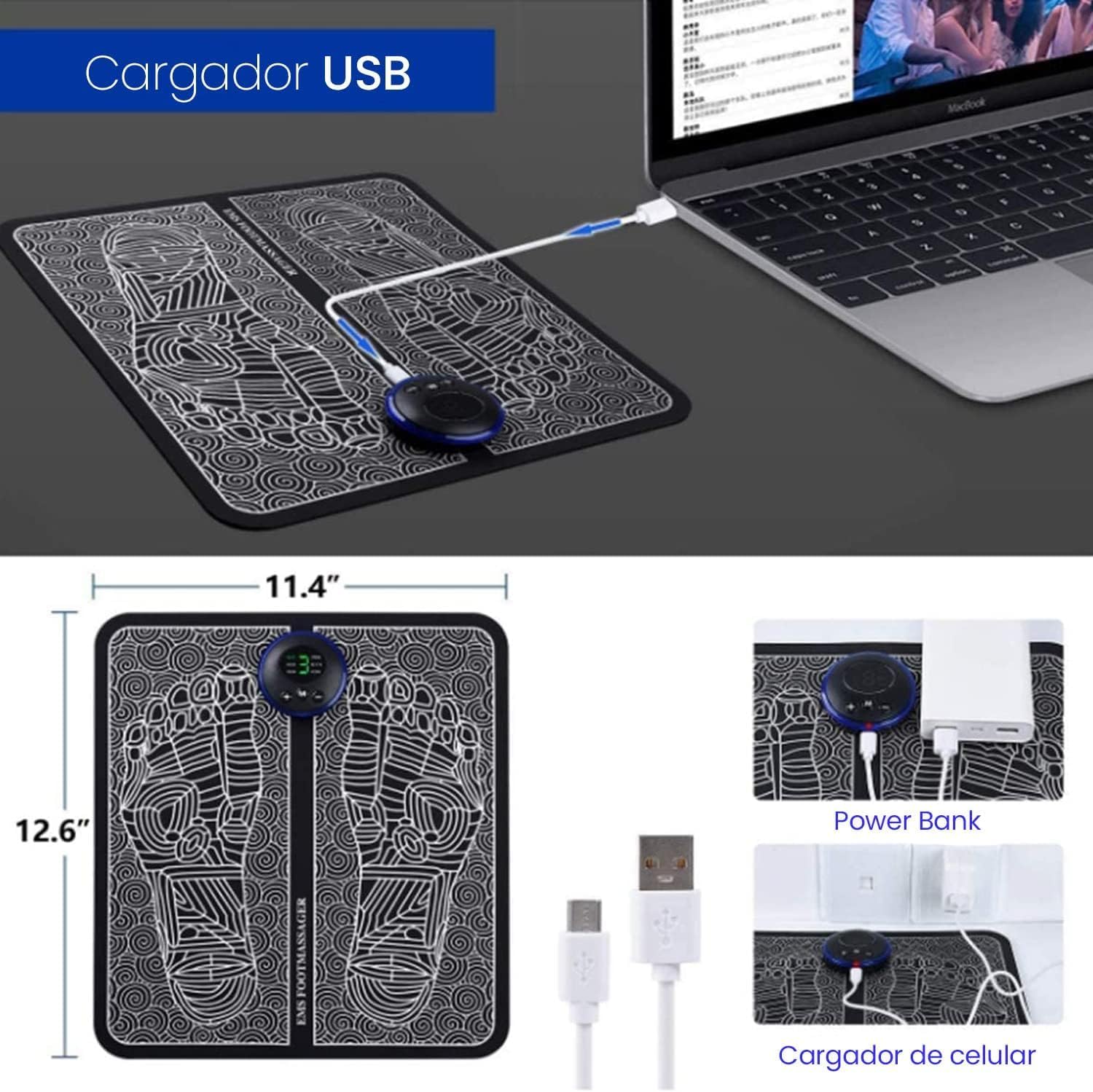 Electro Masajeador Para Pies, Coadyuvante para Neuropatía