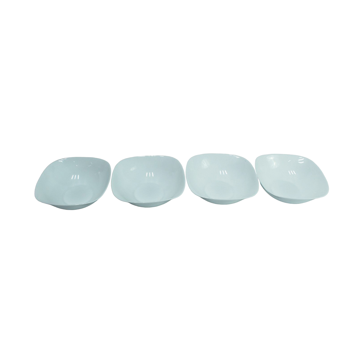 VAJILLA 12 PZAS OPAL GLASS BLANCA GIBSON .