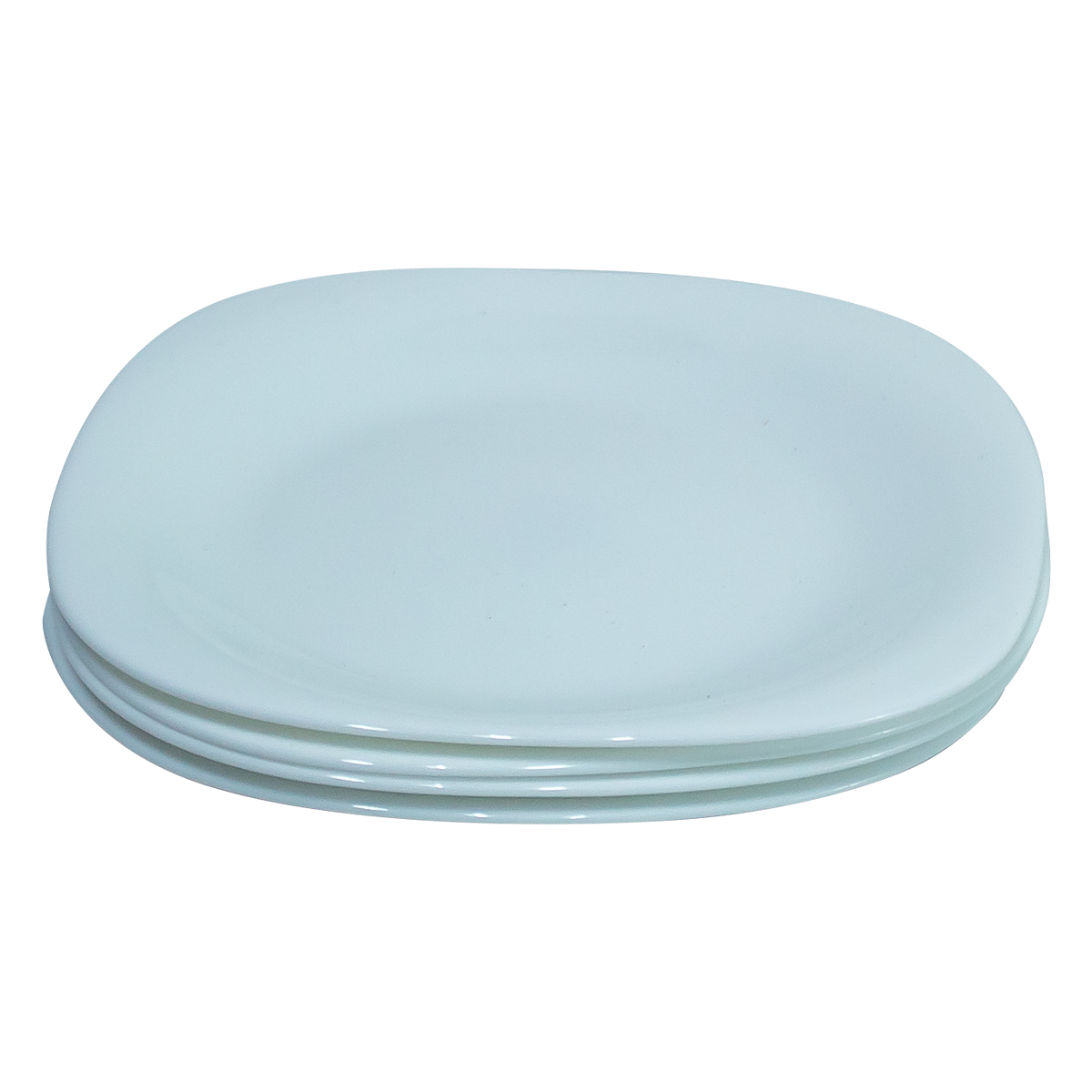 VAJILLA 12 PZAS OPAL GLASS BLANCA GIBSON .