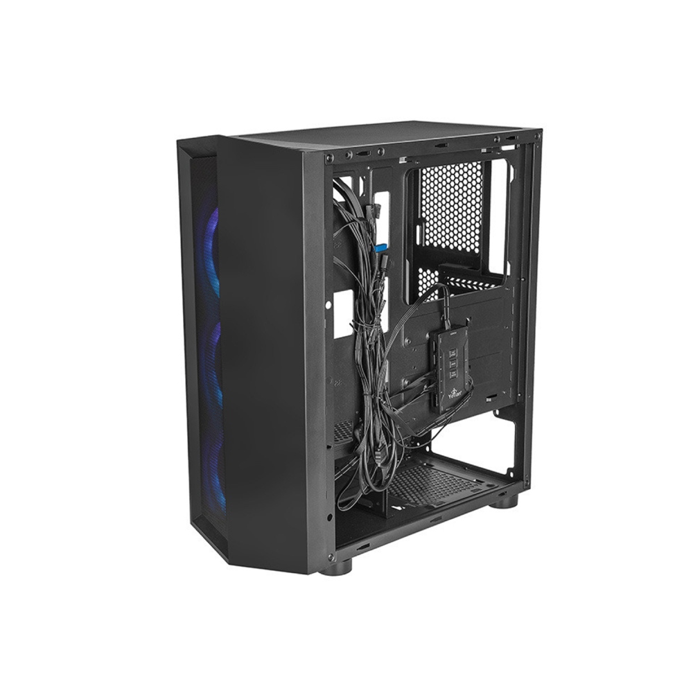 GABINETE YEYIAN GAMER YCH-ATAB-01BK VENTLE ATX 3 VENT ARGB C/T LAT.