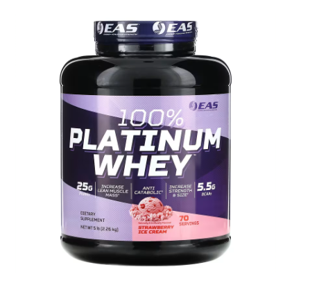 Proteina Myoplex 2.26kg (70 serv) Helado de Fresa.