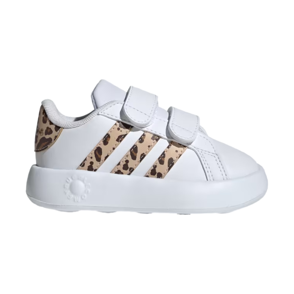 Tenis Adidas de bebe Grand Court 2.0 CF L Blanco Ninas IE2752