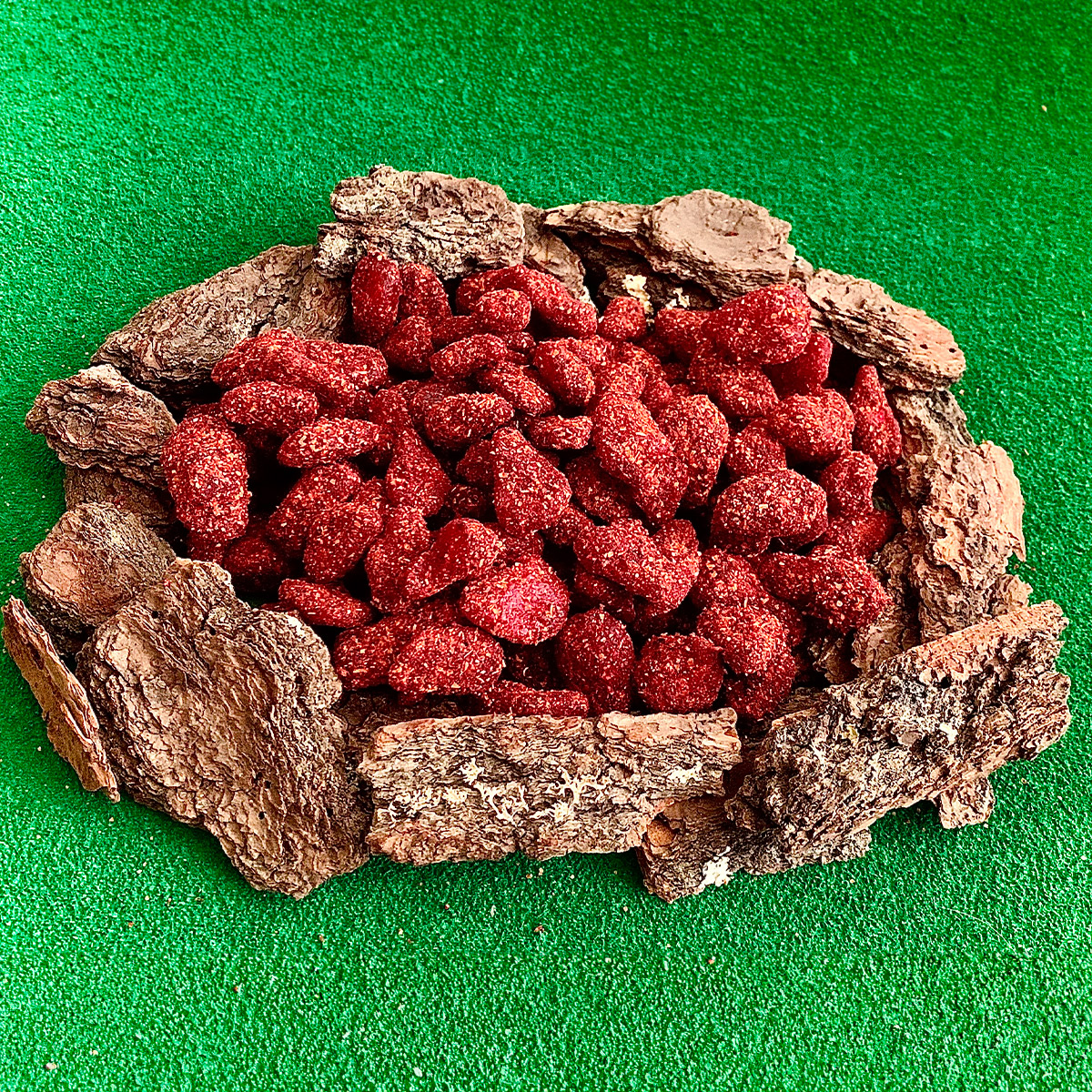 Fresa Tajín Deshidratado set de bolsas individuales Más Natural	
