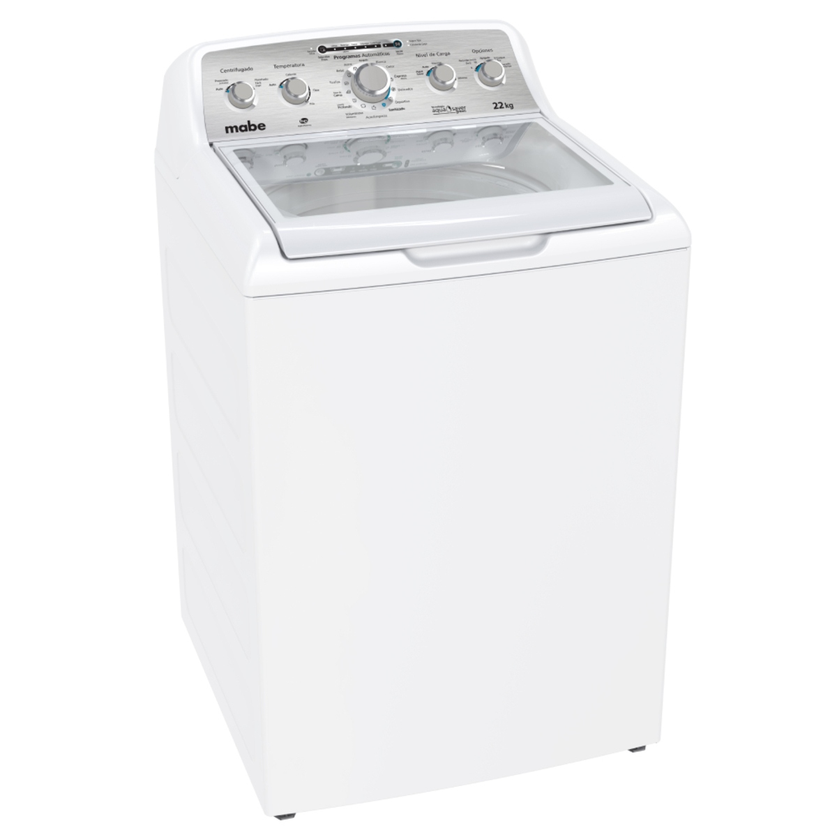 Lavadora Automática Mabe LMA72215WBAB 22KG Blanca ORTY.