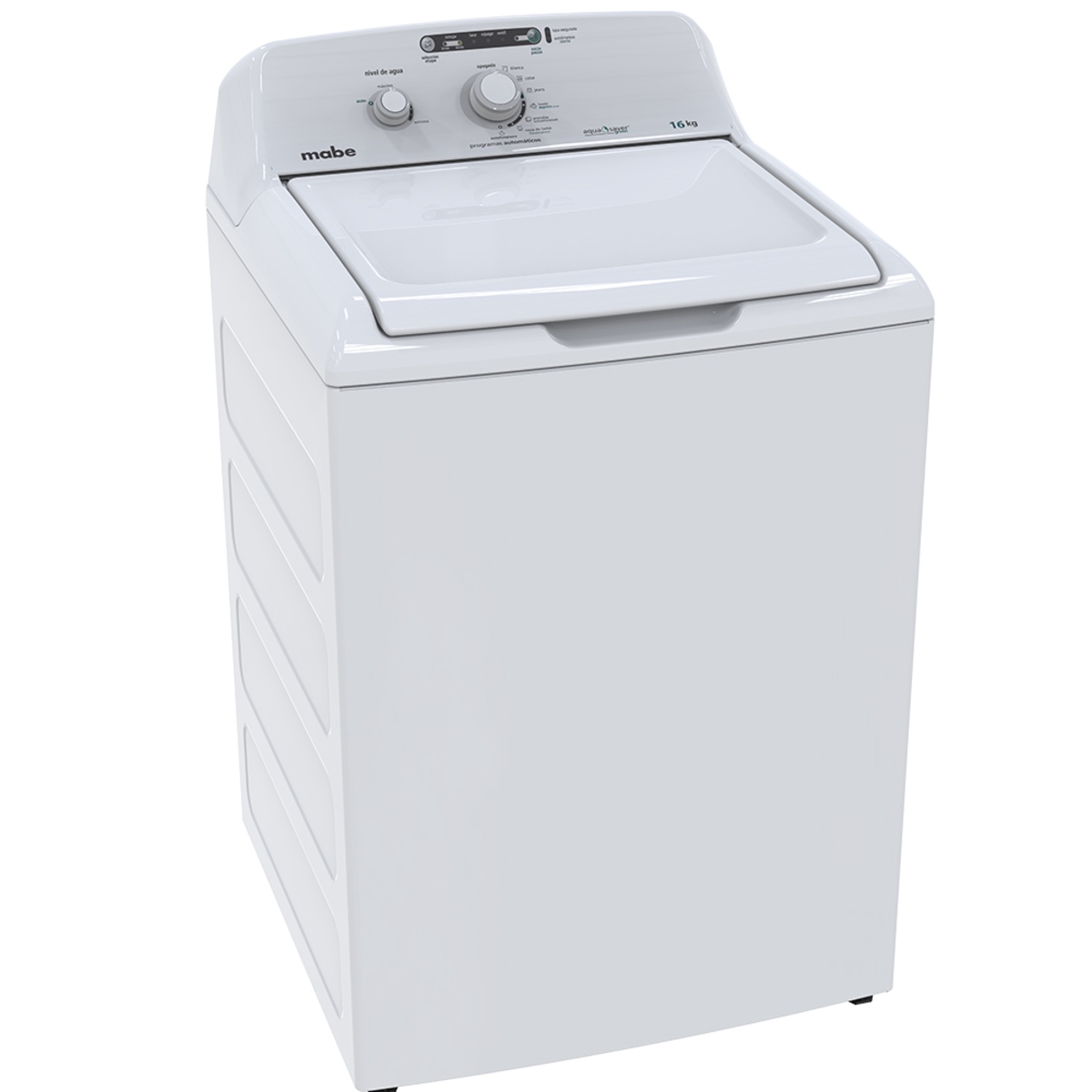 Lavadora Automática Mabe LMA76112CBAB 16KG Blanca ORTY ENTREGA SÓLO VÁLIDA EN LA CIUDAD DE MÉXICO Y ZONA METROPOLITANA.