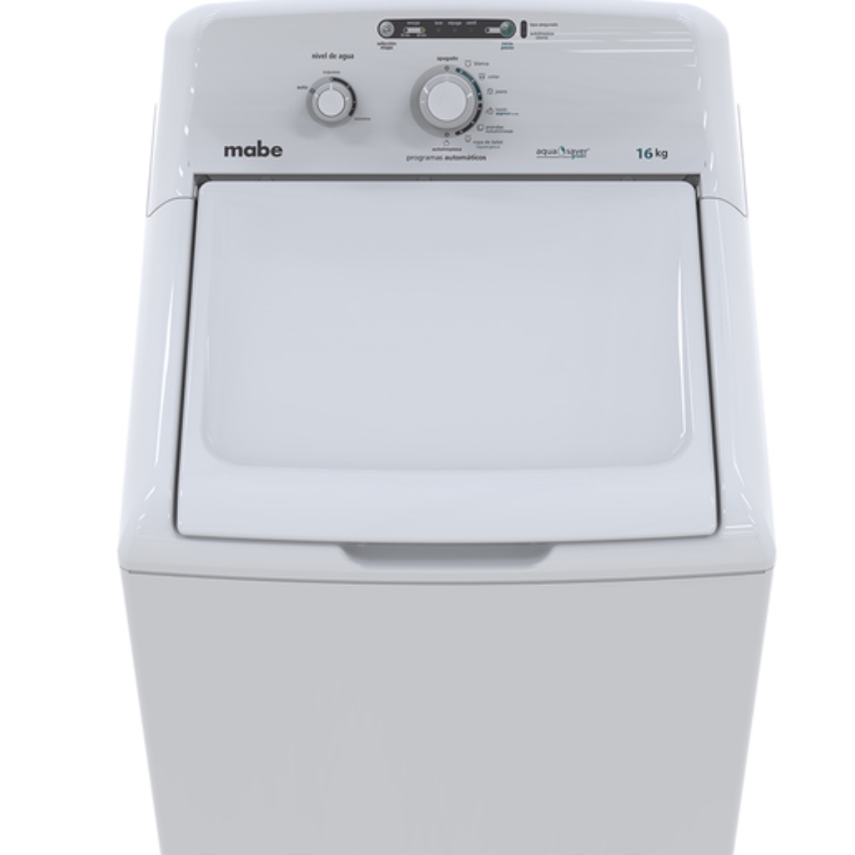 Lavadora Automática Mabe LMA76112CBAB 16KG Blanca ORTY ENTREGA SÓLO VÁLIDA EN LA CIUDAD DE MÉXICO Y ZONA METROPOLITANA.