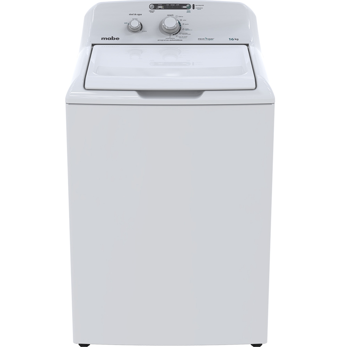 Lavadora Automática Mabe LMA76112CBAB 16KG Blanca ORTY.