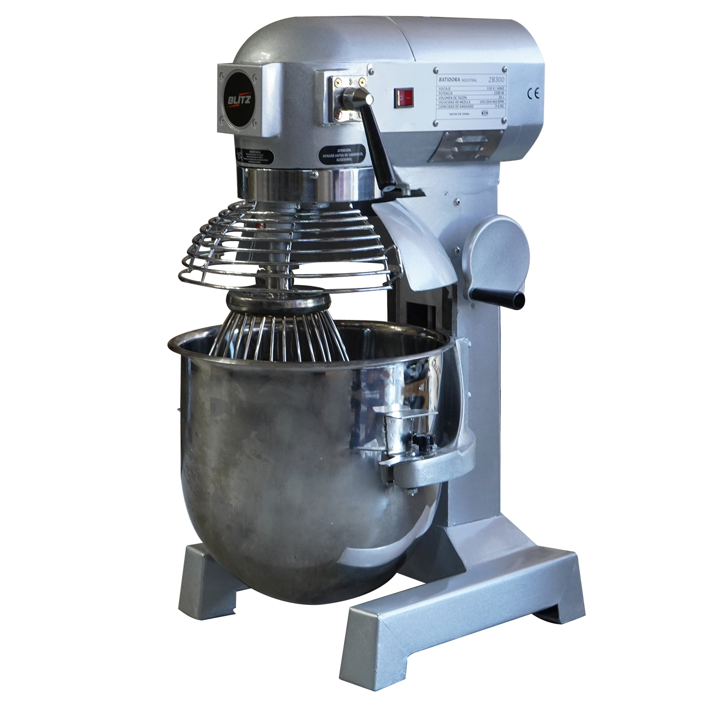 Batidora De Pedestal Blitz 1100 Gris 110 v/220 v