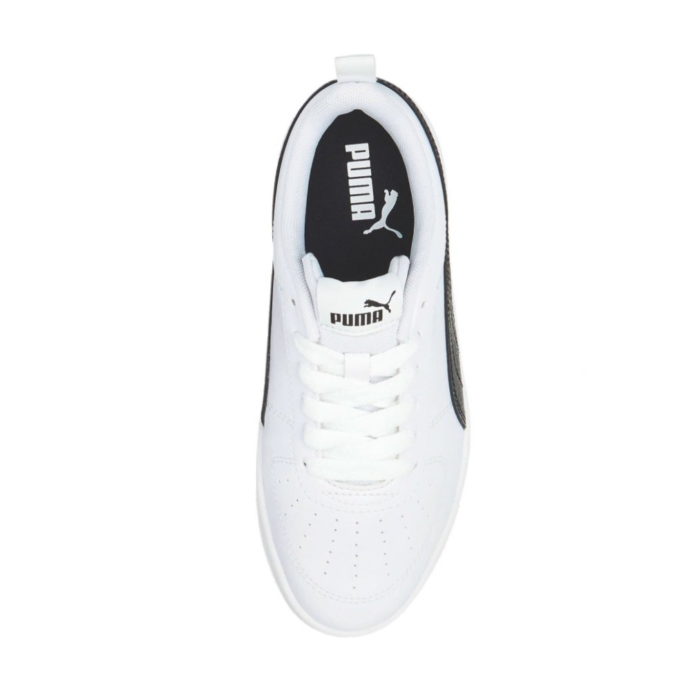 Tenis Puma Rickie Jr Blanco-Negro Unisex 384311 03.