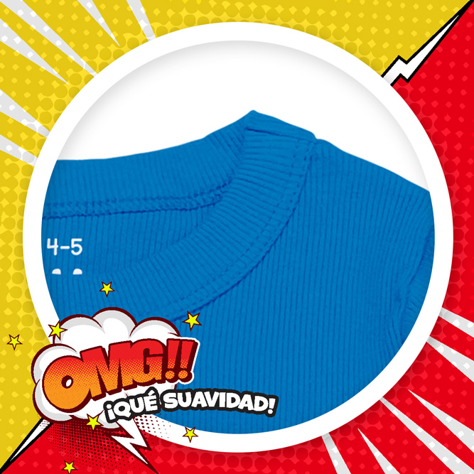 Pijama Under Short Azul Rey - Million Hands.