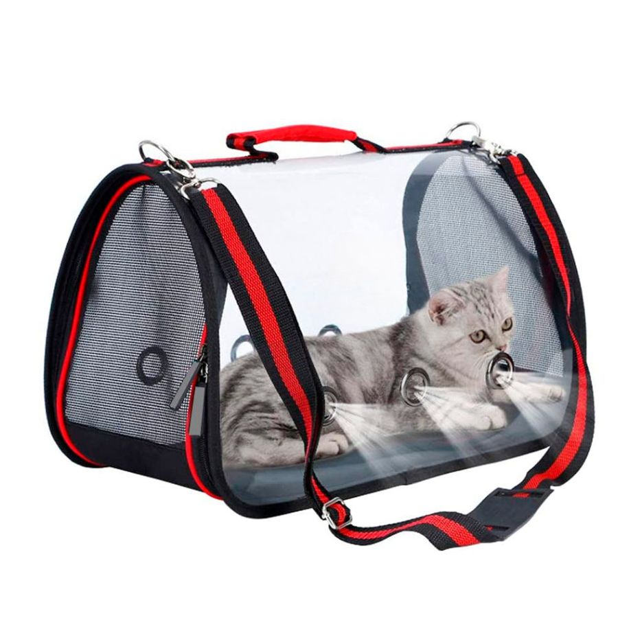 Transportadora de Viaje para  Mascota Tipo Arco Perro o Gato.