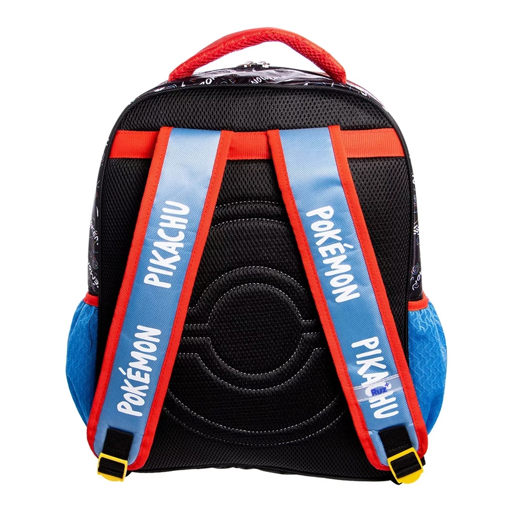 Mochila Escolar Grande Primaria Ruz Pokemon Pikachu 178158