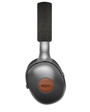 The House Of Marley Audífonos con Micrófono Positive Vibration XL, Bluetooth, Inalámbrico, Negro