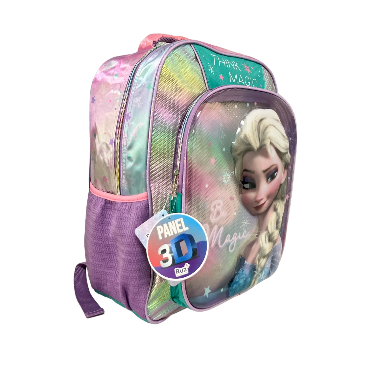 Mochila Escolar Grande Primaria Ruz Disney Princesas Frozen Elsa