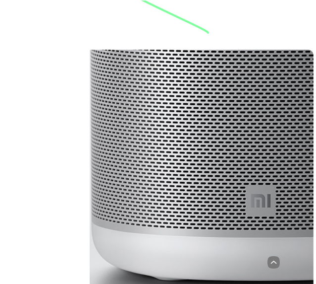 Bocina Inteligente Xiaomi Mi Smart Speaker (white) Color Blanco
