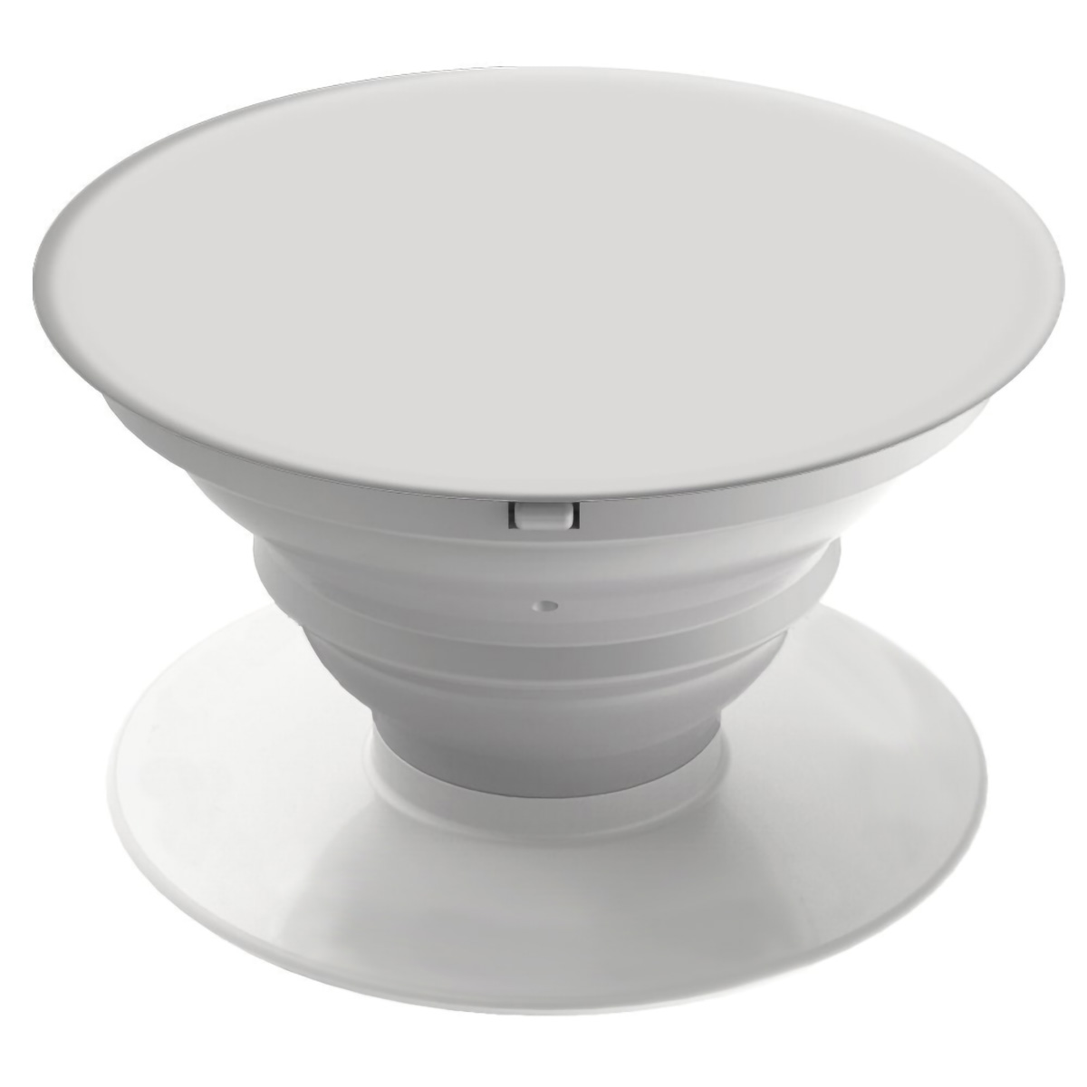Paquete 20 Soportes Dedos Celular Circular Plástico Blanco.
