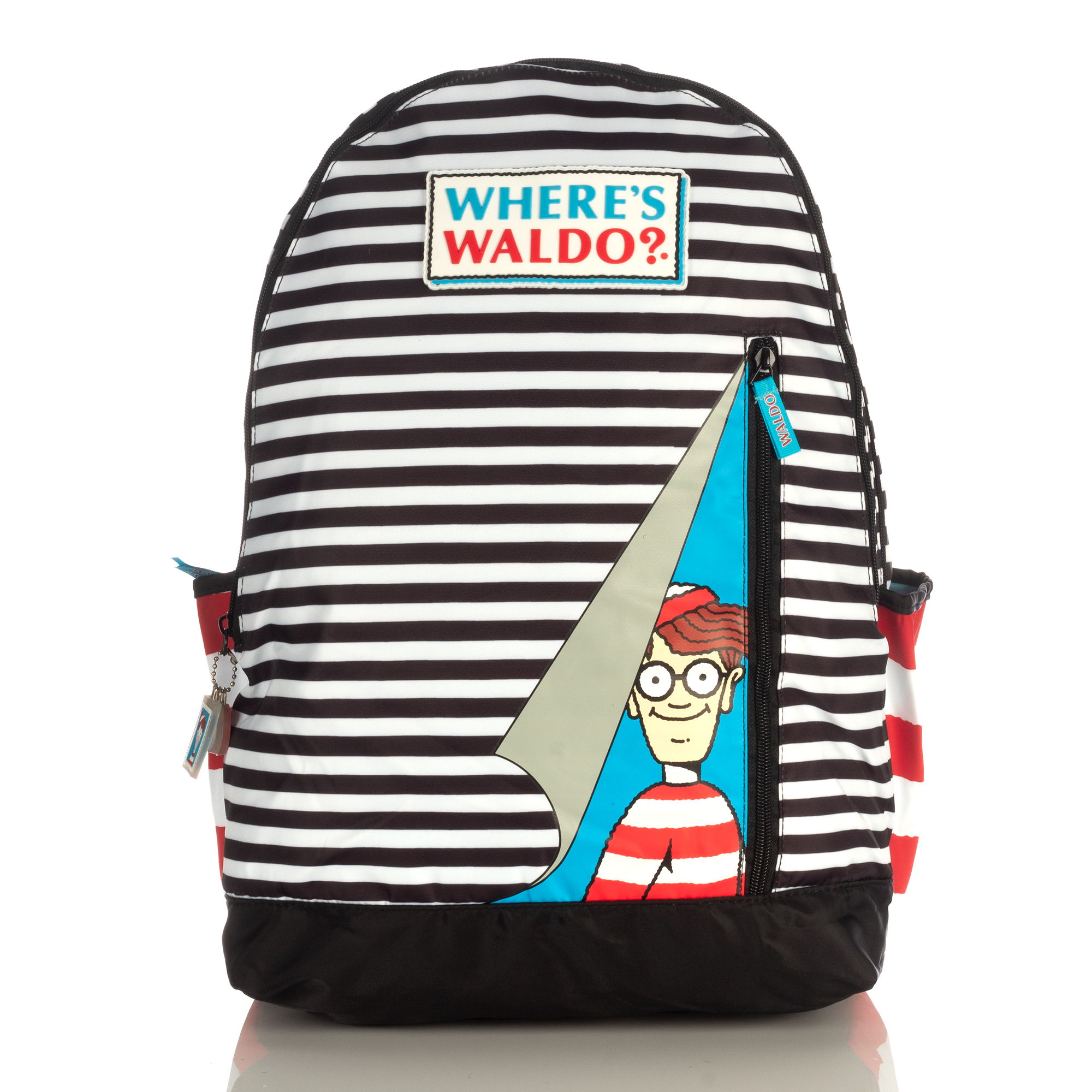 Mochilas Dónde Está Wally Original Nueva Backpack Oficial Color Negro 