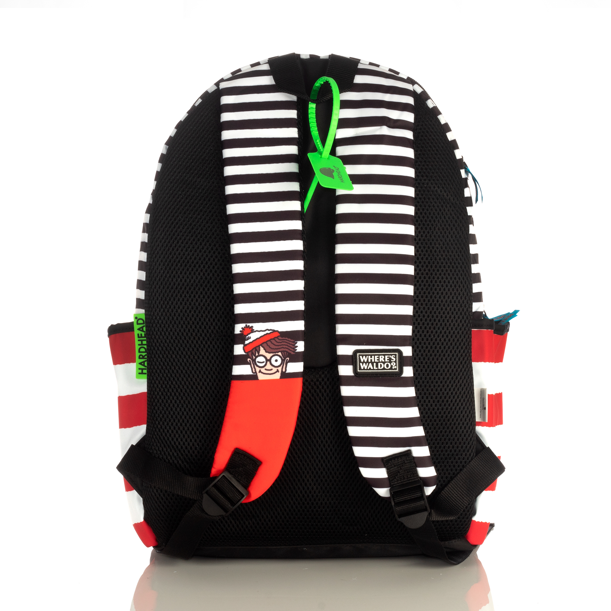 Mochilas Dónde Está Wally Original Nueva Backpack Oficial Color Negro 
