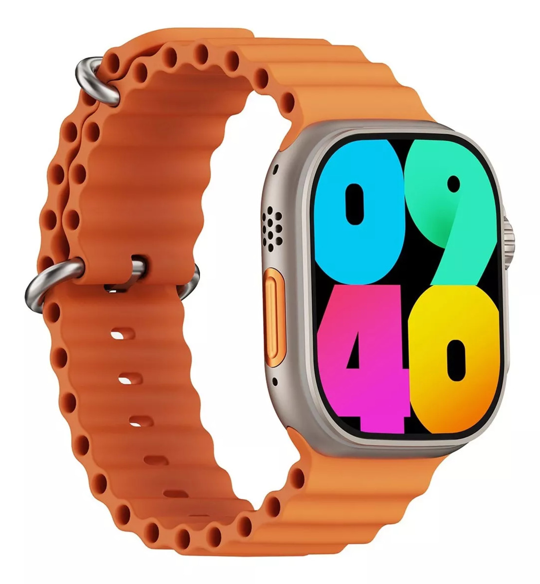 Smart Watch Smart Band Reloj Inteligente W69 Fralugio Nfc 2gb Rom Mp3 NARANJA .