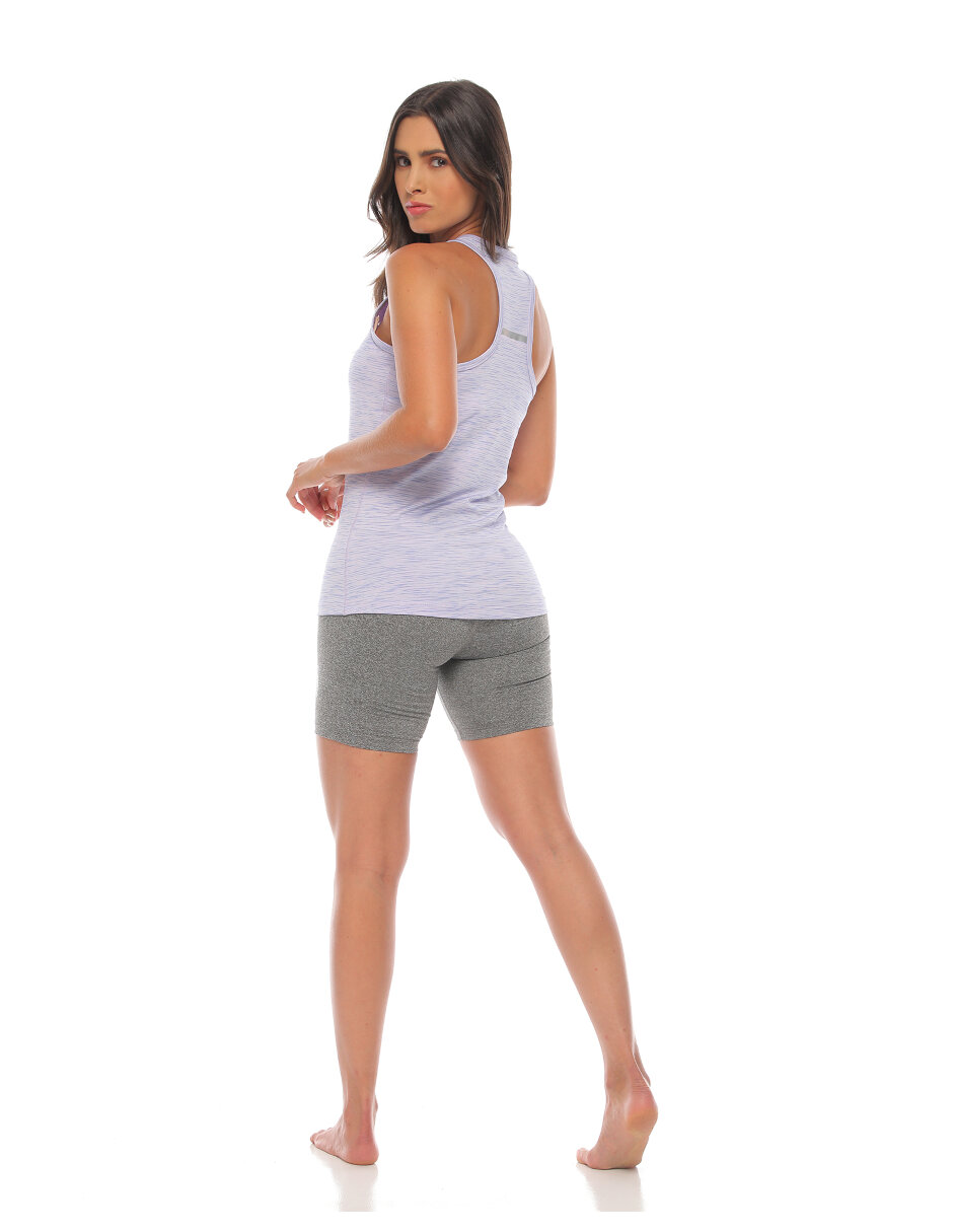 Blusa Deportiva Mujer Moderna Ajustada para Entrenamientos RA97335LIJA