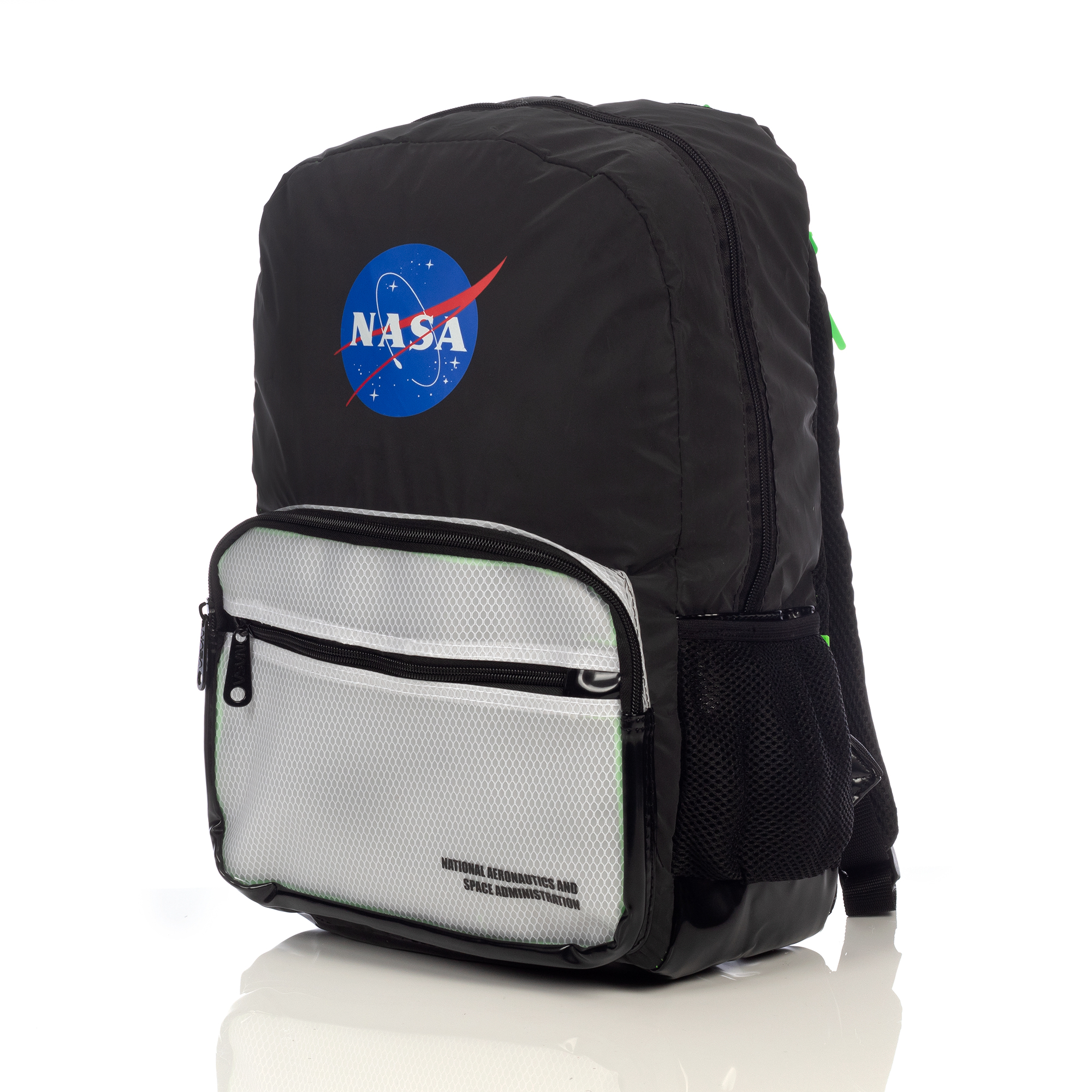 Mochila Hardhead Nasa 0373 Color Negro Diseño Alta Calidad 