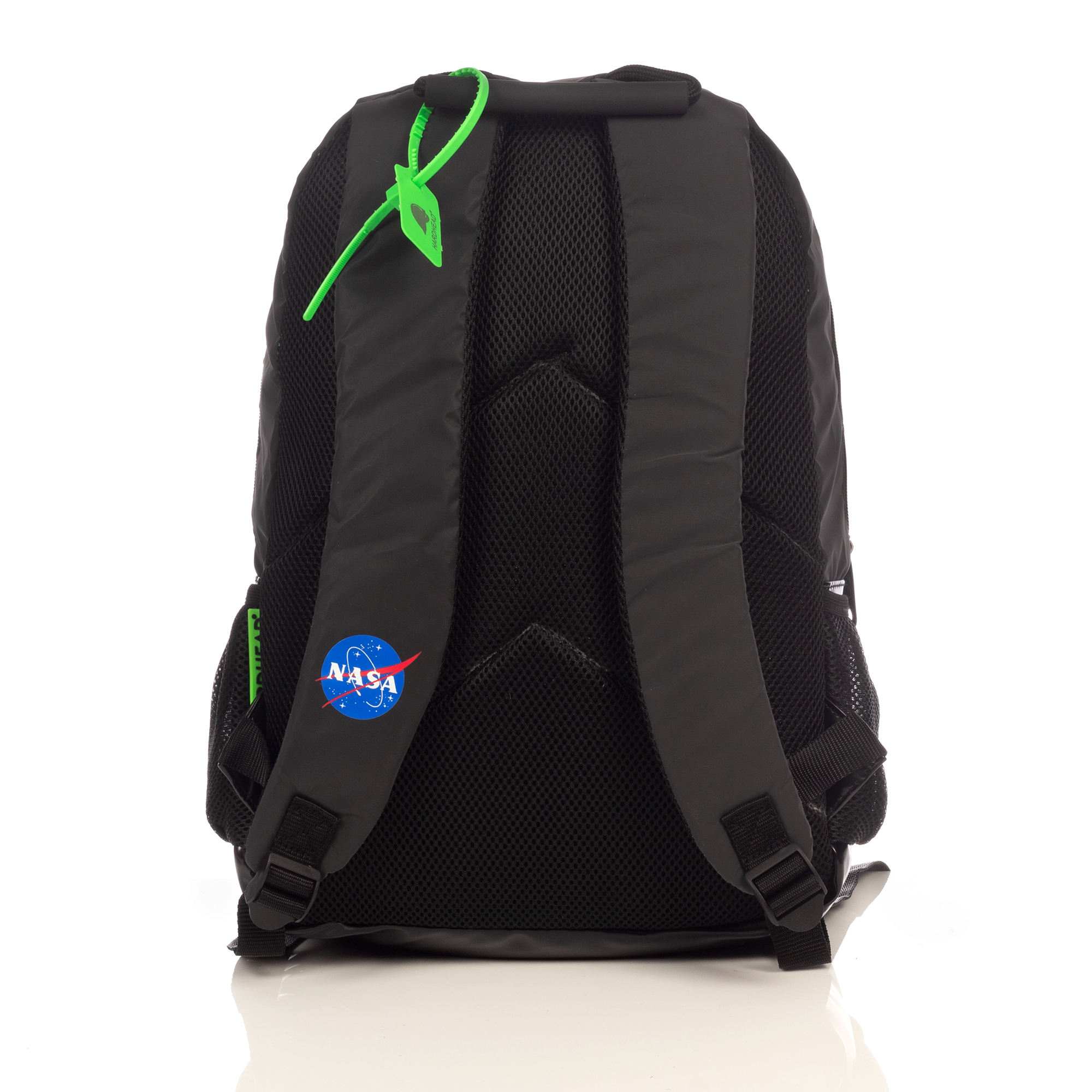 Mochila Hardhead Nasa 0373 Color Negro Diseño Alta Calidad 