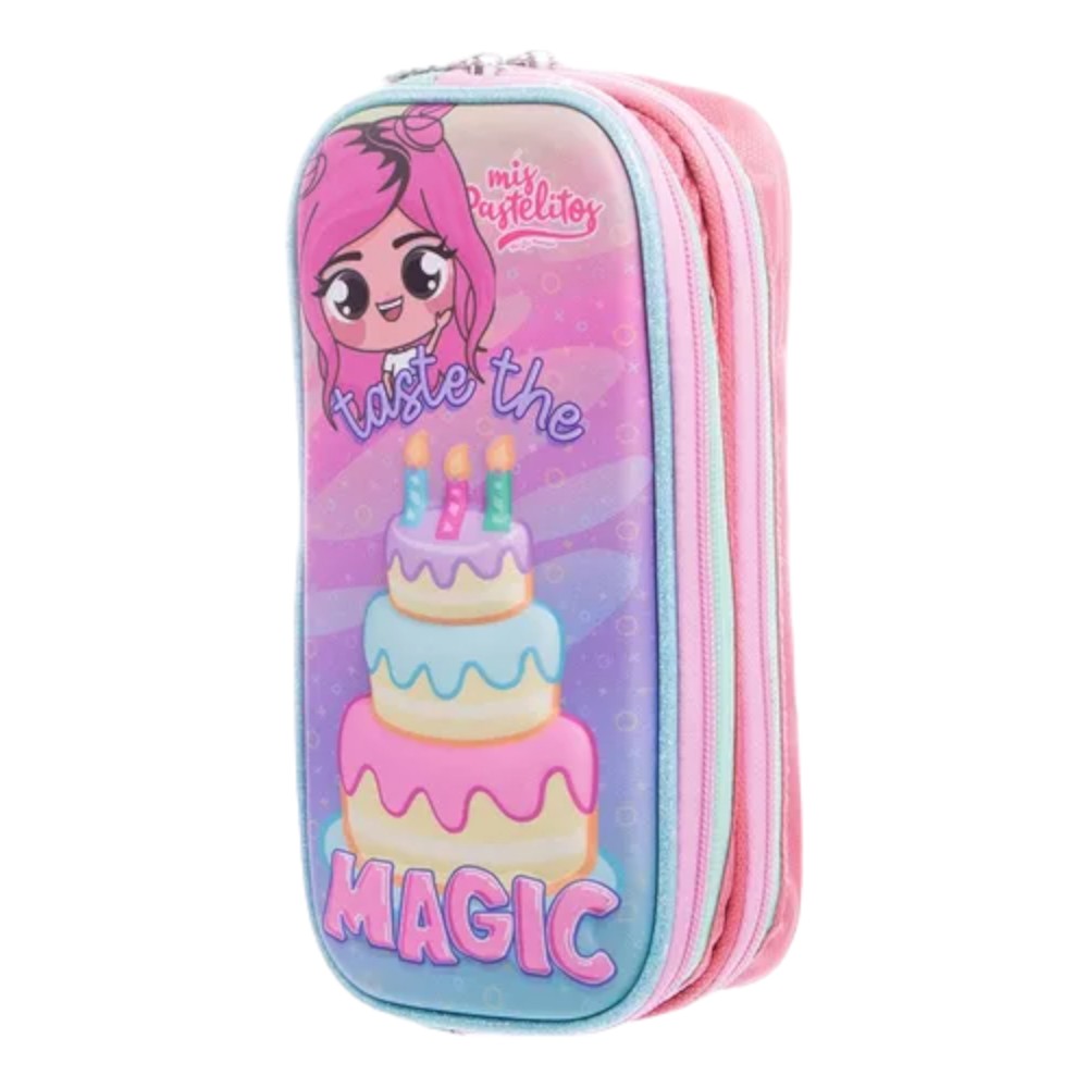 Lapicera Doble Escolar Disney Ruz Mis pastelitos 179423